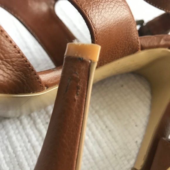 Nine West Tan Heels - Picture 5 of 8